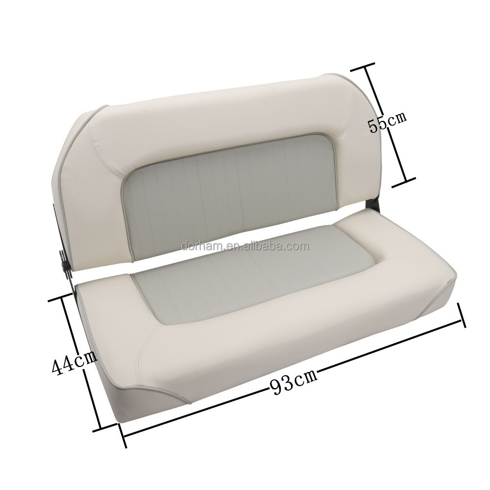 Fishing Boat Trailer - Sedile Doppio Pieghevole Marino con Schienale