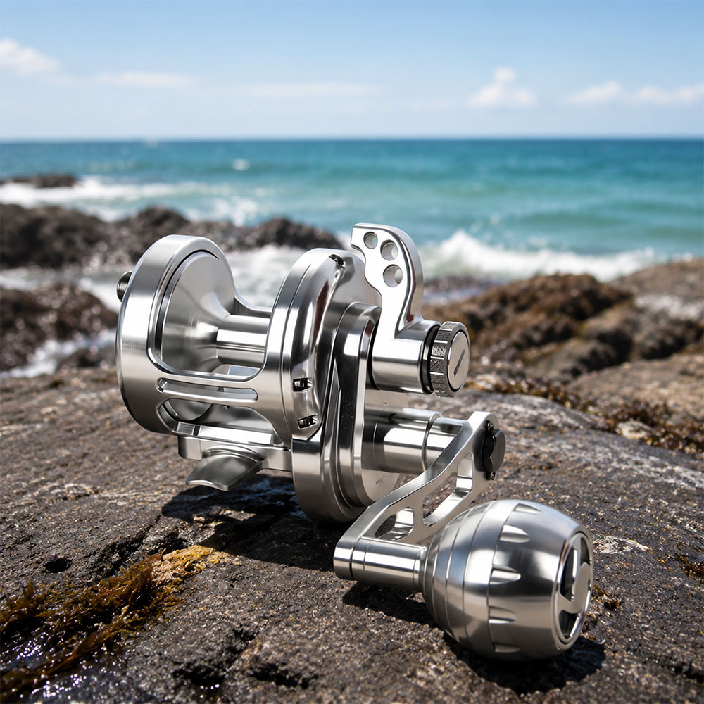 Fishing Boat Steering Wheel - Mulinello da traina per acqua salata