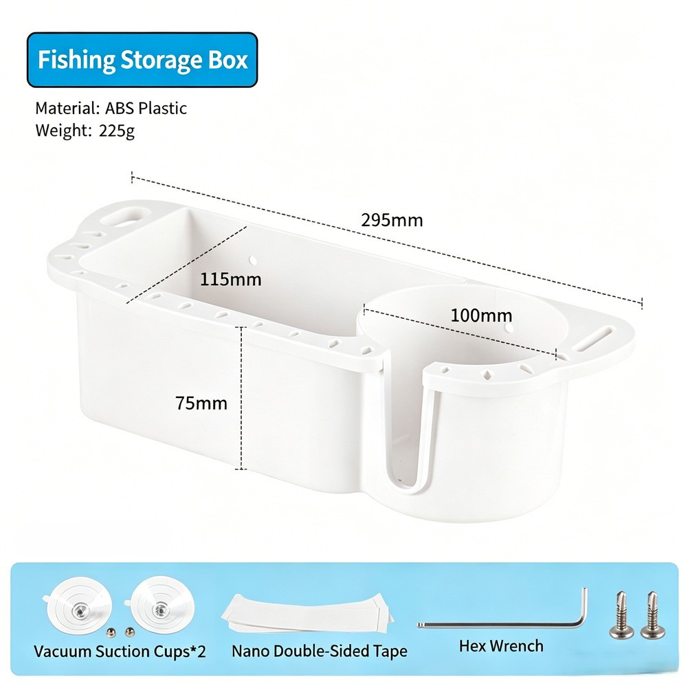 Contenitore da pesca in ABS, s - Fishing Boat Trailer recensione e prezzo