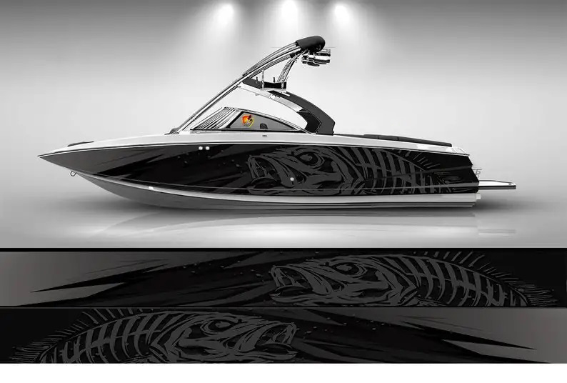 Camo in bianco e nero Marlin F - Fishing Boat Trailer recensione e prezzo