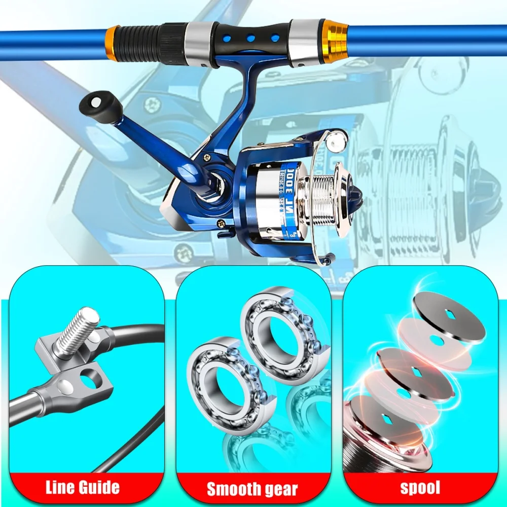 Set di canne da pesca telescop - Fishing Boat Fiberglass recensione e prezzo